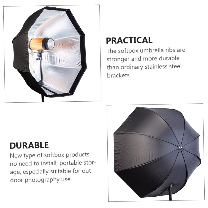 Octagonal Softbox Umbrella Lighting Modifier Portable Collapsible Studio Photography - Image 4