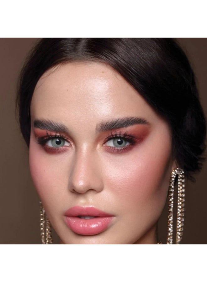 Dahab Contact Lenses, Aqua Color #20, for Daily Use - Image 1