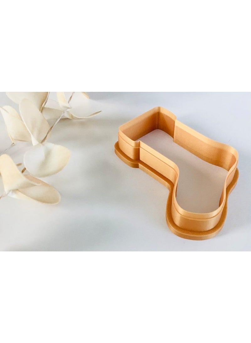 EROTNGO Stocking Cookie Cutter for Christmas Baking Clay Crafts and Festive Fondant Designs Large Holiday Stocking Shaped Polymer Clay Cutter for Cookies Ornaments Cake Decoration and DIY - Image 2