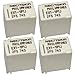 Casalytics Relay EX11F1J Set of 4 EX11F1J 2F5 743 DIP5 30A 12VDC 5Pins Reliable Solution for TIPM Fuel Pump Relay Replace EX12U1S EX12U1 EX12U1L - Image 2