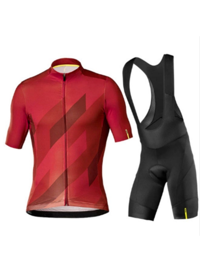 KUYING GR New Summer Outdoor Sunscreen Moisture Absorption Quick Drying Bicycle Women's Cycling Clothing Set  - Image 1