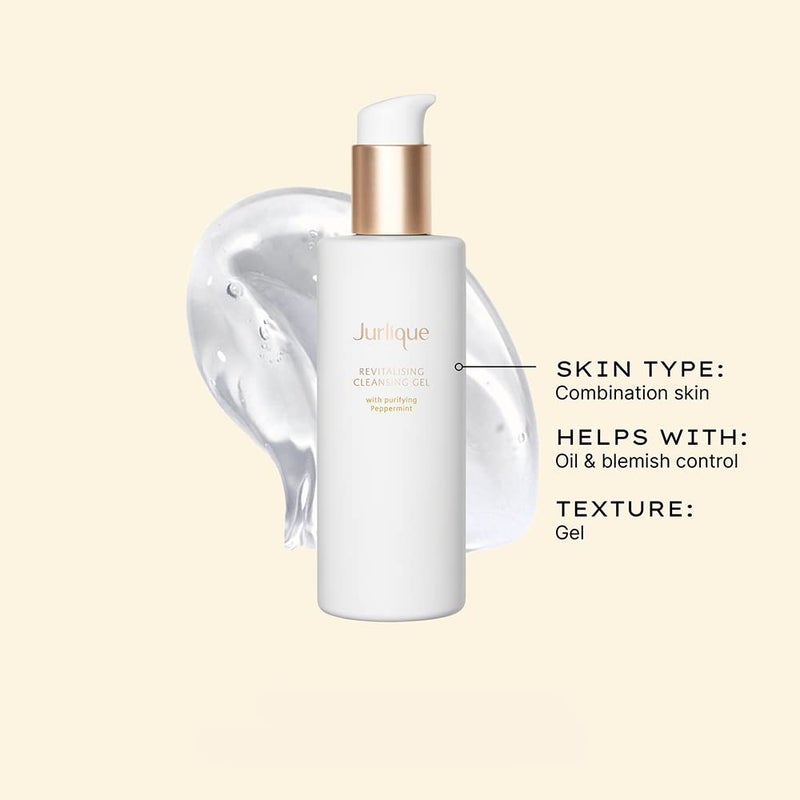 Jurlique Revitalizing Cleansing Gel, Makeup Remover and Clarifying Cleanser Face Wash, 6.7 Oz. - Image 2