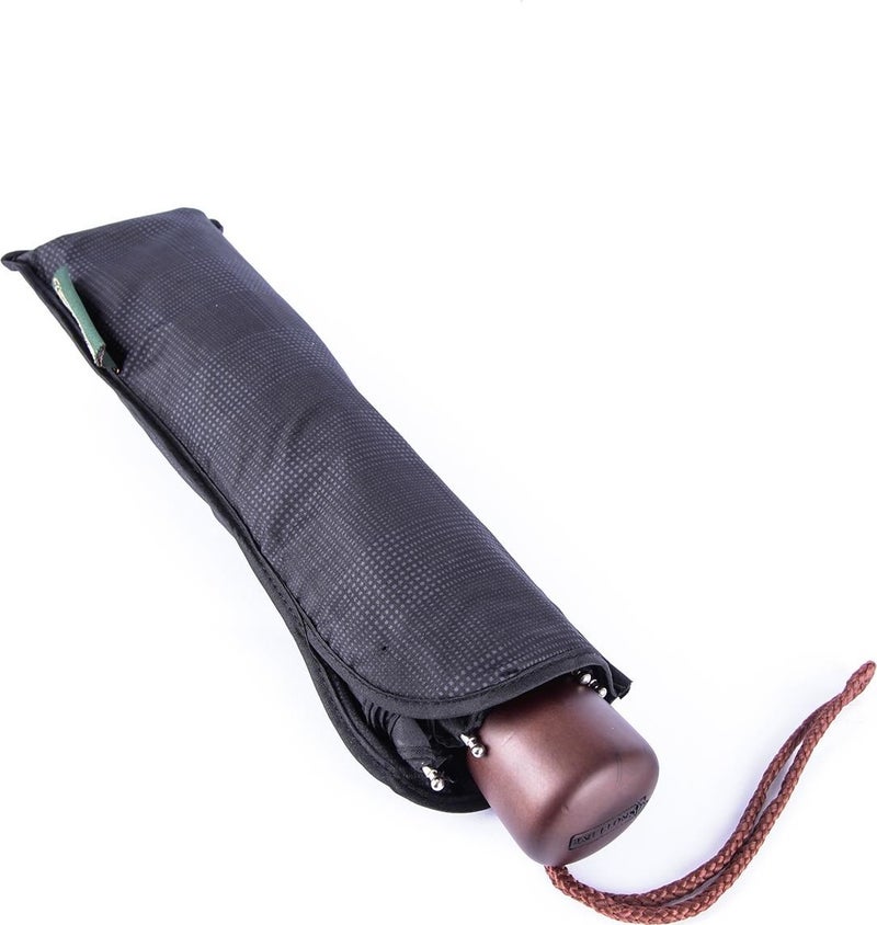 April Snotline Umbrella Super Mini Plaid Black 09G 