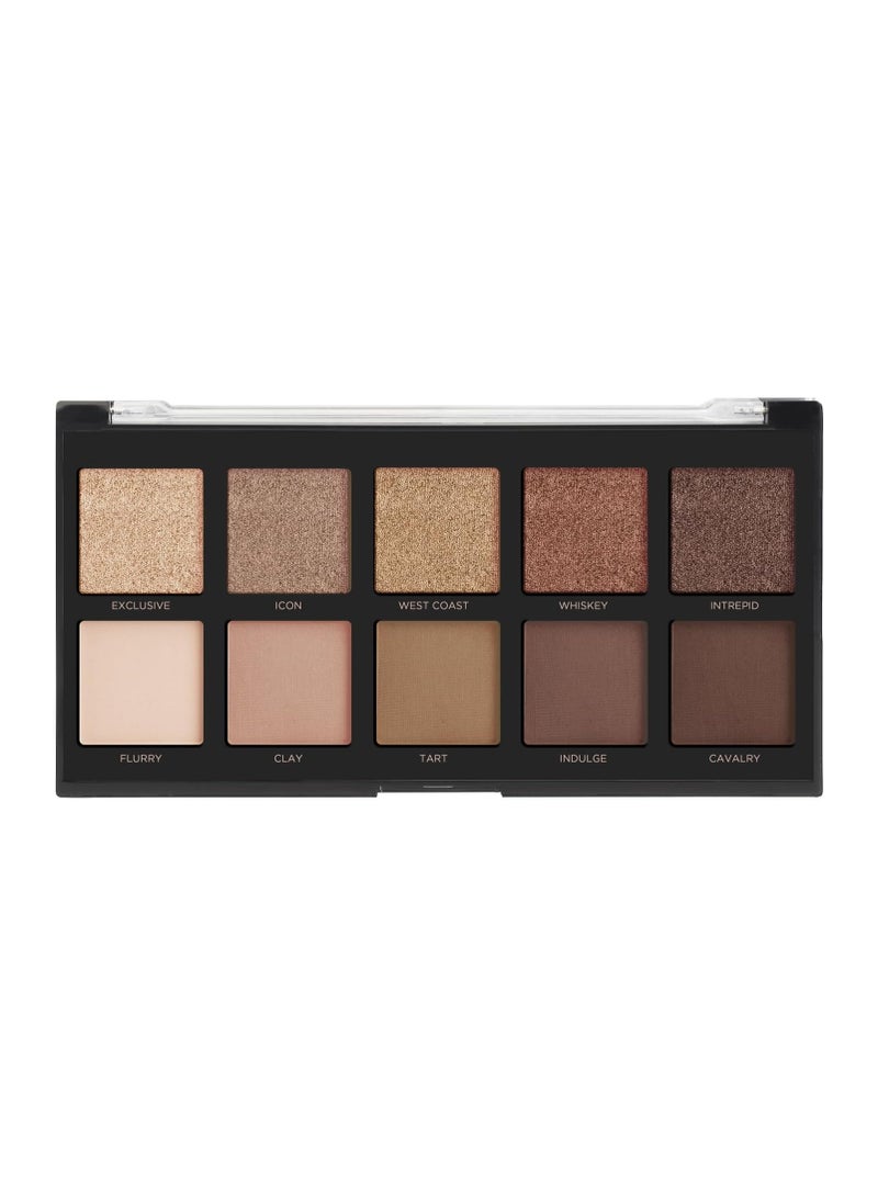 profusion 10 Shade Eyeshadow Palette – High Pigment, Multi-Finish, Travel Friendly - Image 2