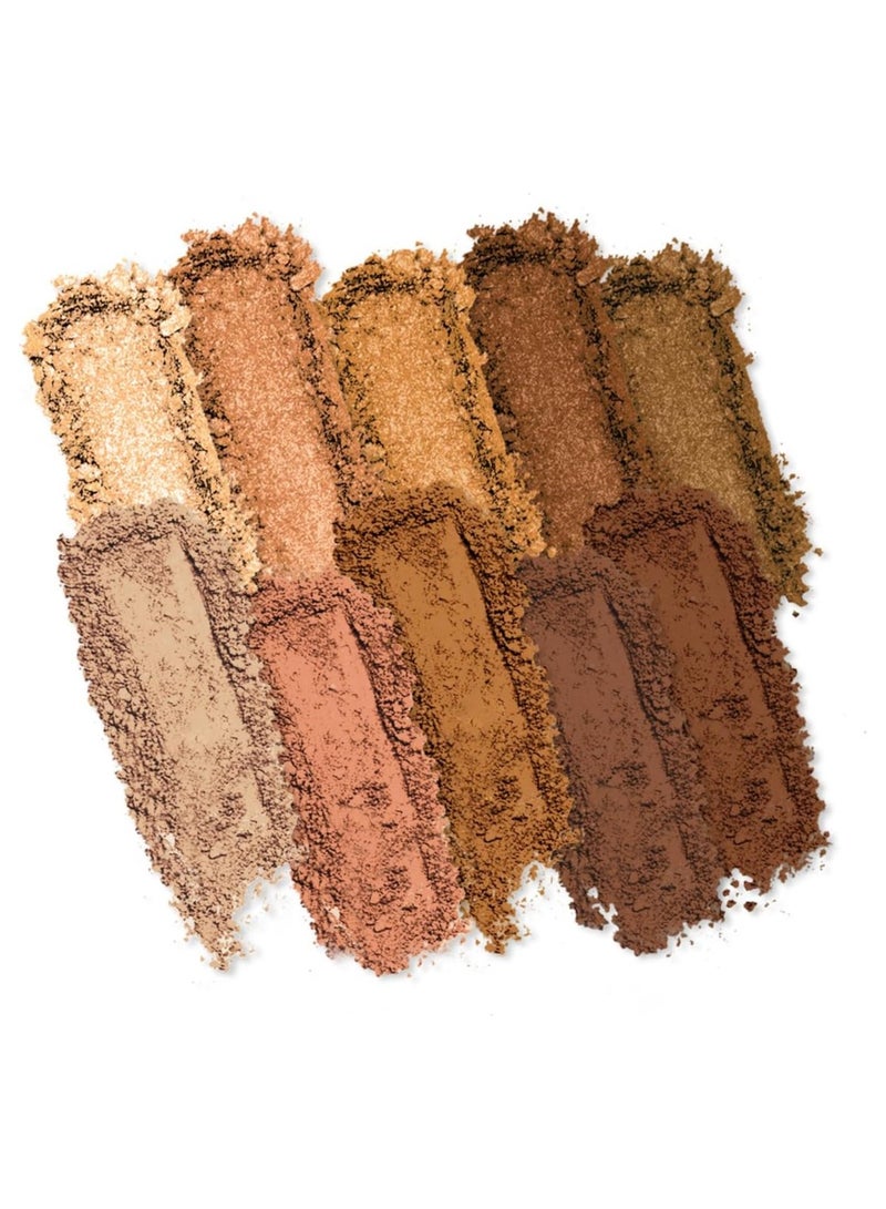 profusion 10 Shade Eyeshadow Palette – High Pigment, Multi-Finish, Travel Friendly - Image 5