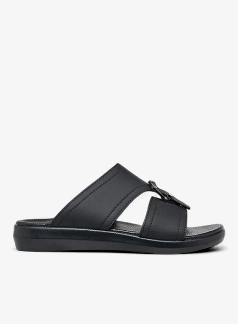 Men Buckle Detail Slip-On Comfort Sandals Ramadan Collection