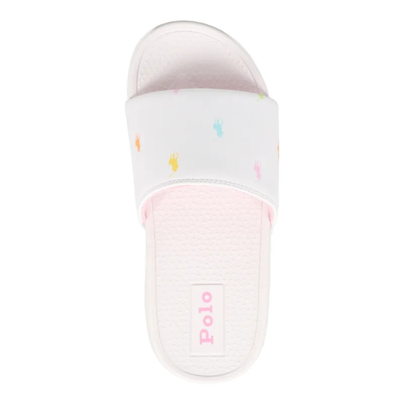 بولو رالف لورين Kids Logo Flip Flops