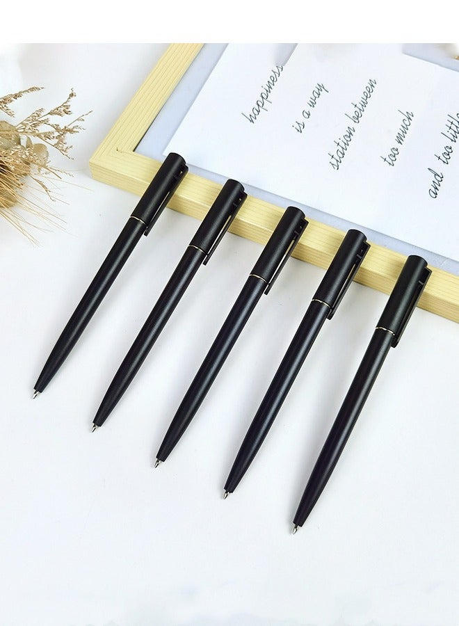 WooFree 6 Pack Slim Retractable Ballpoint Pens 0.7mm Medium Point Black ink - Image 4