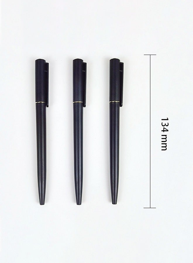 WooFree 6 Pack Slim Retractable Ballpoint Pens 0.7mm Medium Point Black ink - Image 3