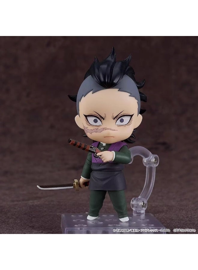 عام شيطان القاتل أوندد كاواكامي جينيا المنقولة استبدال الوجه دمية نموذج الديكور سطح المكتب الديكور لعبة هدية للعائلة والأصدقاء - Image 2