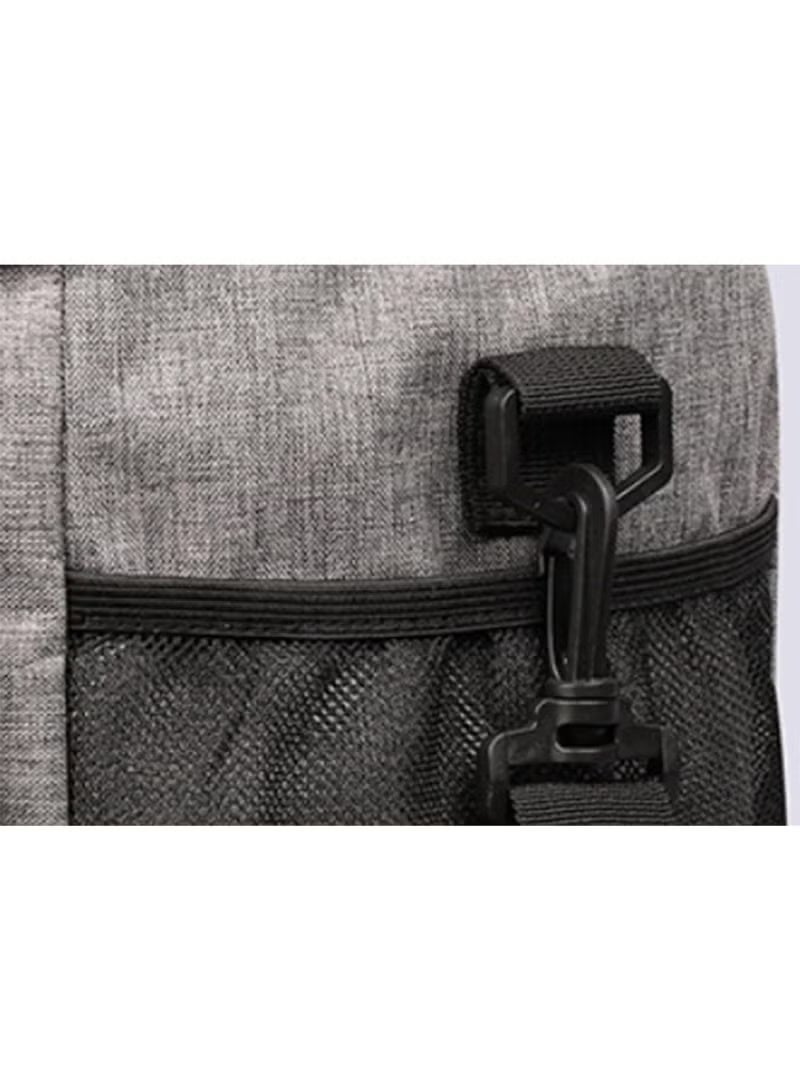 33-Liter Insulated Lunch Bag,Capacity Warm Bag,Leak-Proof Oxford Cloth with Adjustable Shoulder Strap,For Camping and Outdoor Use (Gray) - Image 5