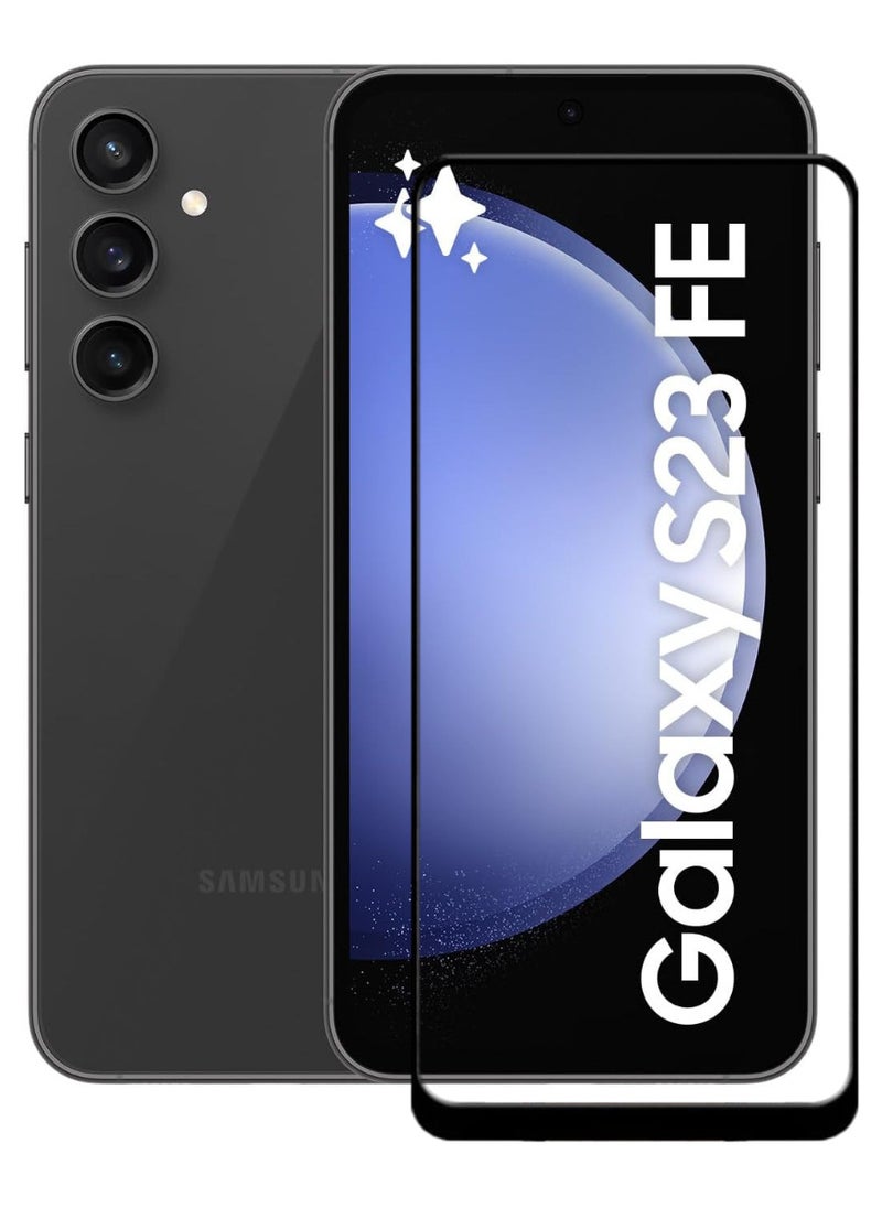 ACLIX Antistatic ESD Dustproof Premium Quality High Definition Tempered Glass Screen Protector Designed For Samsung Galaxy S23 FE - Image 1