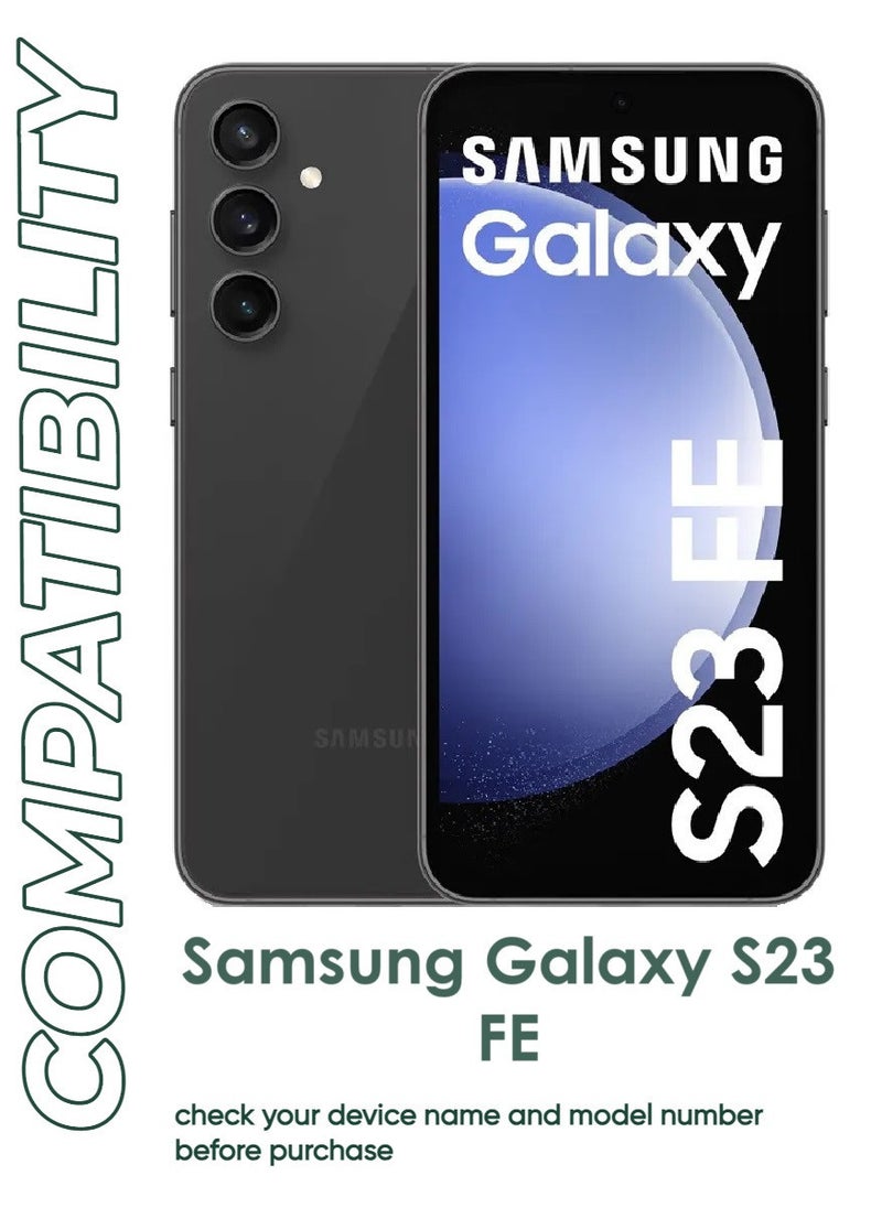 ACLIX Antistatic ESD Dustproof Premium Quality High Definition Tempered Glass Screen Protector Designed For Samsung Galaxy S23 FE - Image 3