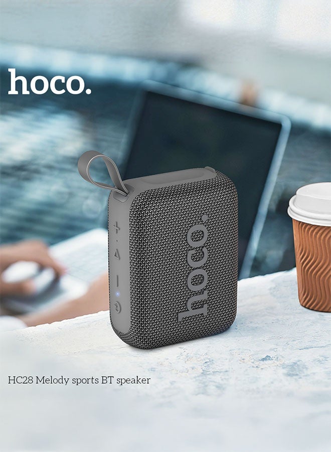 هوكو. سماعة بلوتوث رياضية HC28 ملباني (رمادي) - Image 3