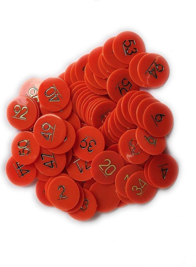 SIPL Reindeer Plastic Token No. 1 To 100 Number Coins, Multicolor - Image 2