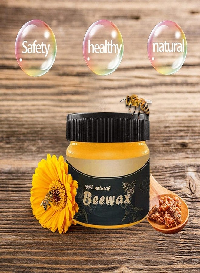 BIRDLINE Wood Seasoning Bee Wax With Spounges | Natural Traditional Beeswax Wood Furniture Polish And Cleaner For Wood Doors | Tables | Chairs | Cabinets | Floors for Furniture to Beautify & Protect. - Image 2