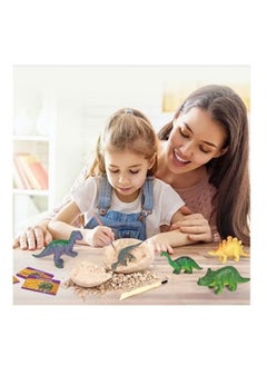 Beauenty 12Pcs Dinosaur Eggs Educational Playset  - Image 5