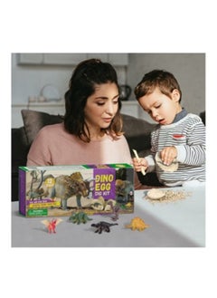 Beauenty 12Pcs Dinosaur Eggs Educational Playset  - Image 4