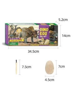 Beauenty 12Pcs Dinosaur Eggs Educational Playset  - Image 3