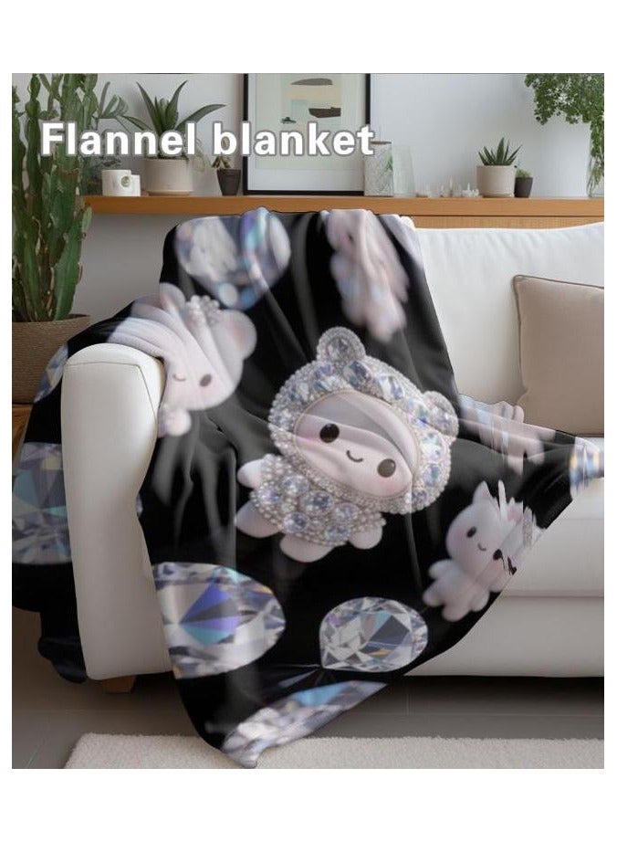 general Flannel thin blanket (warm and comfortable, suitable for sleep, gaming, dust removal and sandproof) 150cm*200cm - 261 - Image 5