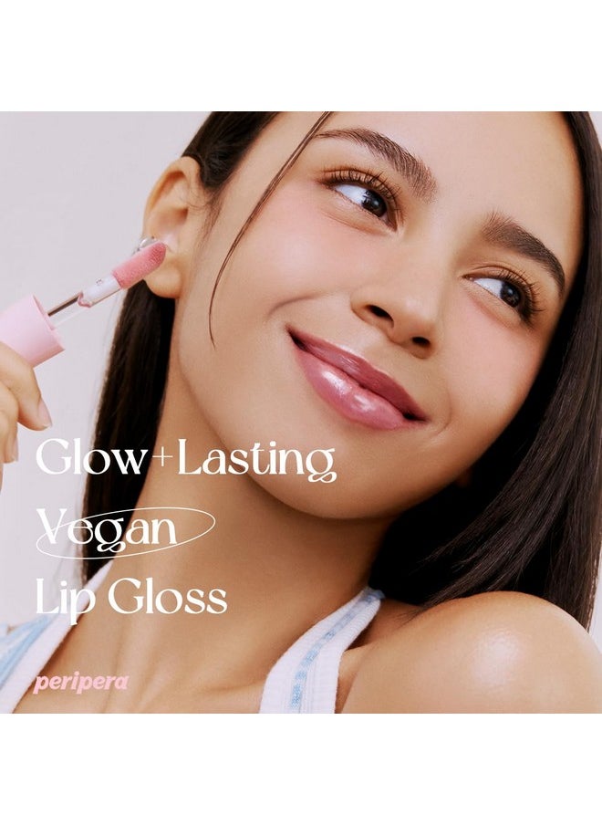 Peripera - Ink Glasting Lip Gloss ; Non Sticky High Shine 4Xl Wand For Easy Application Comfortable Plumping Fuller Looking Lips Moisturizing Long Lasting Vegan (005 Way To Go) - Image 1