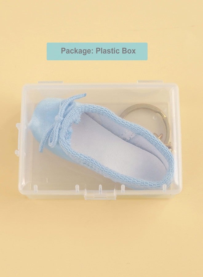 Daydance ميدالية مفاتيح على شكل حذاء باليه وردي اللون من Daydance للبنات والسيدات، مثالية لتزيين حقائب الظهر وحقائب الرقص. - Image 5