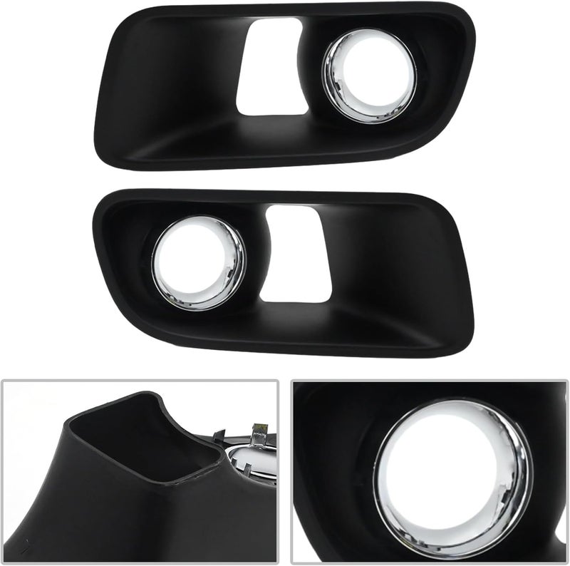 UOIENRT Fog Light Cover Set for Dodge Charger SRT8 - Image 2