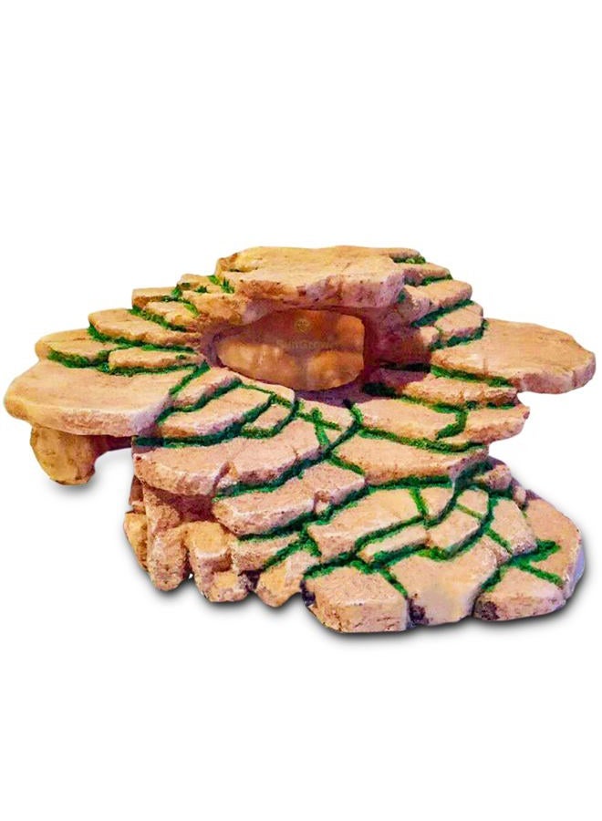 SunGrow Sunken Wreck Aquarium Décor - Give Rustic and Vintage Look to Your Water Tank - Fish Tank Cave for Healthy Environment - Durable Resin Material - Aquarium or Home Decor - Image 2