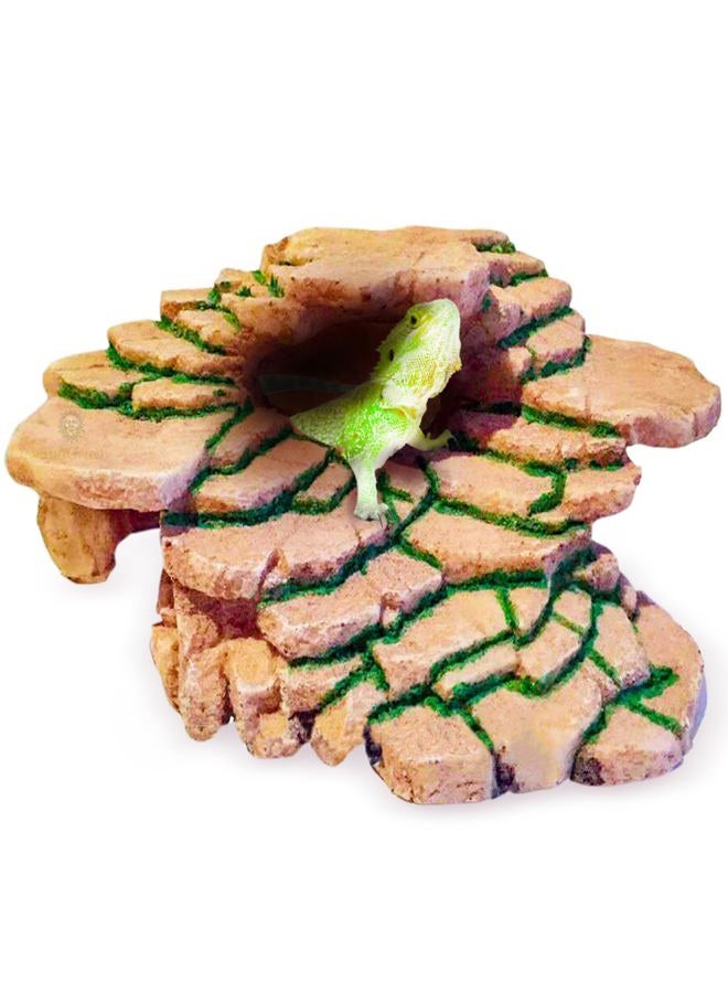 SunGrow Sunken Wreck Aquarium Décor - Give Rustic and Vintage Look to Your Water Tank - Fish Tank Cave for Healthy Environment - Durable Resin Material - Aquarium or Home Decor - Image 1