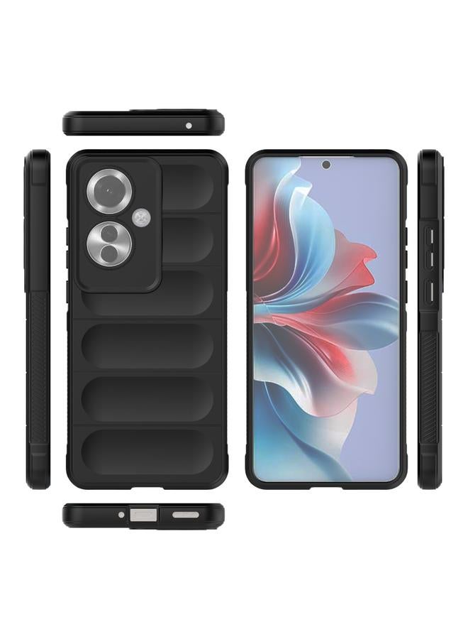 S-TOP Case For OPPO Reno11 F 5G Global Magic Shield TPU + Flannel Phone Case - Image 3