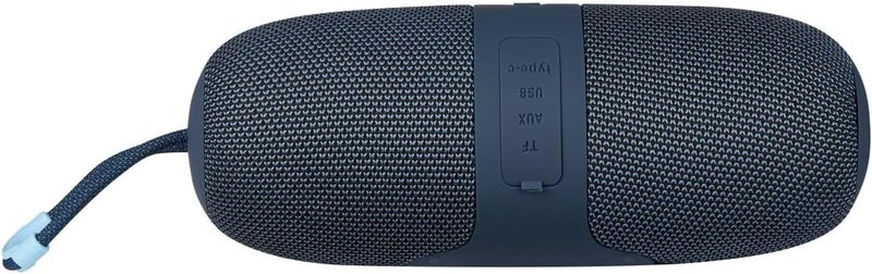 Volkano Pulse High-Performance Bluetooth Speaker with IPX5 Water Resistance - Blue - Image 2