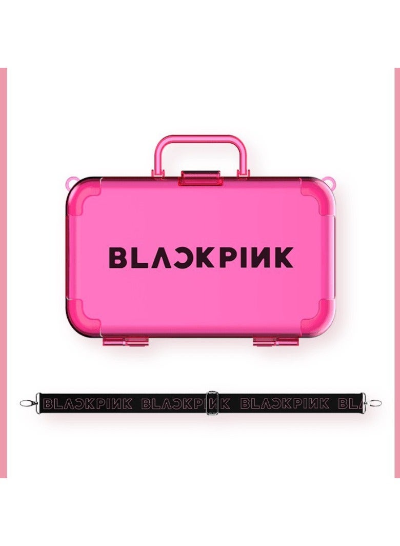 BLACKPINK Lightstick and Pom Pom Storage Box Pom Pom Case Storage Bag Fan Concert Merchandise