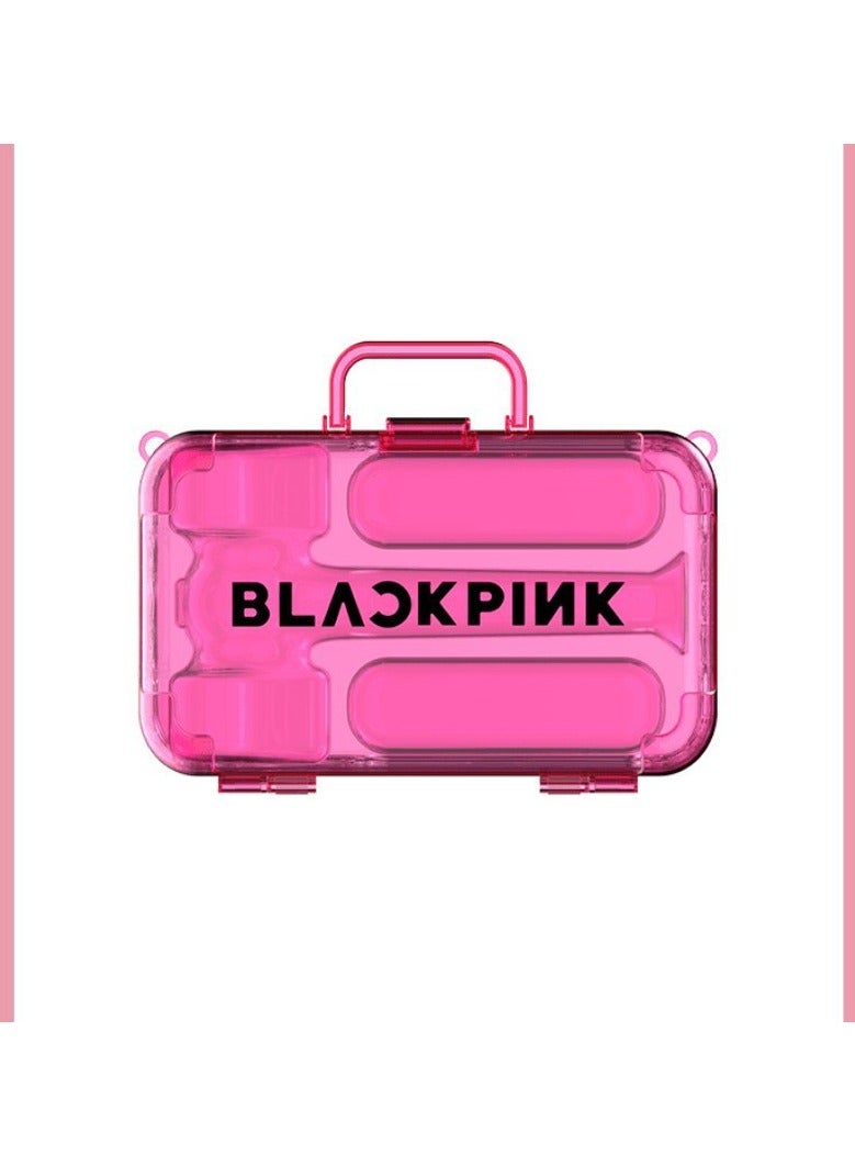 BLACKPINK Lightstick and Pom Pom Storage Box Pom Pom Case Storage Bag Fan Concert Merchandise