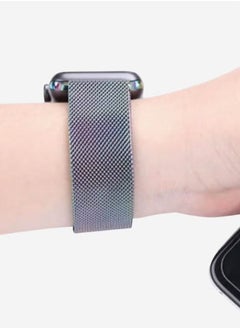 JAJEEK Apple Watchband 42mm 44mm 45mm 49mm Milanese Apple Watch Strap  Premium Stainless Steel Adjustable Mesh Band for Apple Watch Series 1-8 & SE, Elegant & Durable, Comfortable Fit for Men & Women, Ideal for Daily Wear  - Image 3