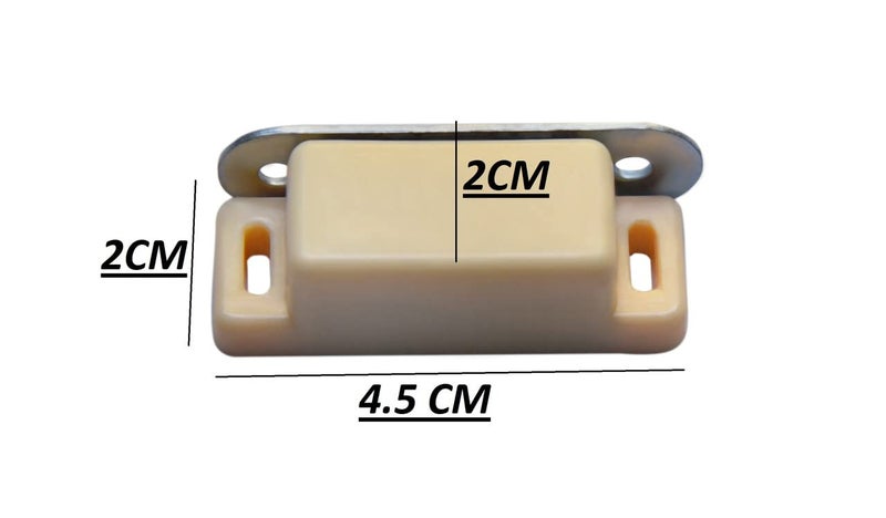IYBCabinet Magnet Catcher Best for Cabinet Doors Cupboards Drawers and Shutters Cabinet Magnetic Latch Easy Install Set of 25 pcswith Free Nail Spikes - Image 3