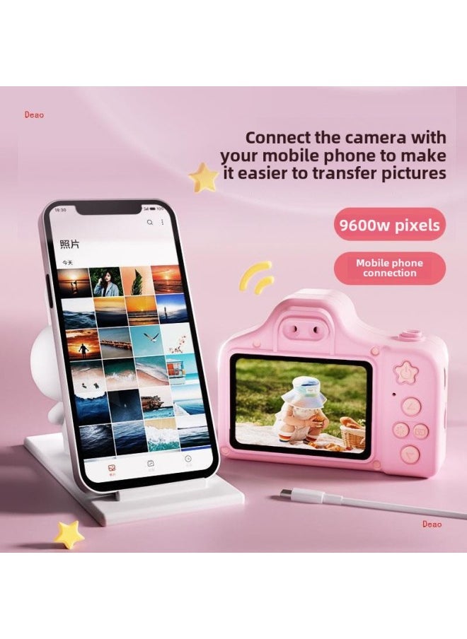 Generic Children's Camera Toy Girls Photographable Printable Baby Birthday Gift Kids Polonoid Digital Camera-Color: Hd 4800w Single Camera/soft Light Eye Protection/large Capacity Electricity  - Image 5