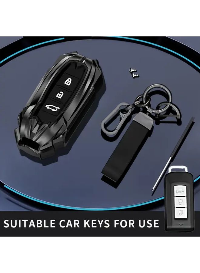 Type B Key Case Cover Shell Protector for Mitsubishi Lancer Outlander ASX Eclipse Cross Pajero Shogun - Image 1