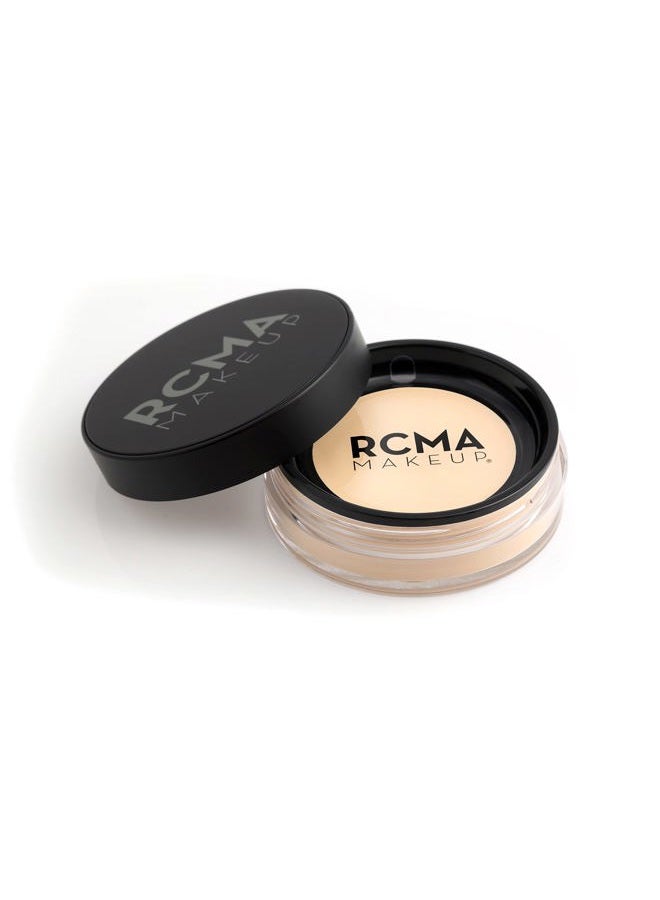 RCMA Makeup (Amber) - Premiere Loose Powders - Talc & Paraben Free Translucent Foundation or Finishing HD Pro with Blurring Smoothing Effect - Colour Amber - Image 1