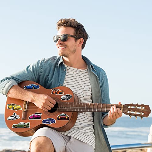 DULEFUN 100pcs JDM Car Stickers, Racing Sport Car Stickers Vinyl Waterproof for Water Bottles Laptop Guitar Skateboard Scrapbook JDM Decals Car Stickers for Men Teens Adults Kids - Image 5