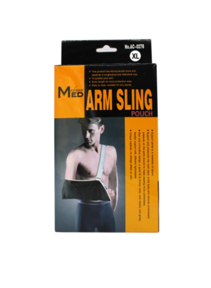 Adult Pouch Arm Sling Black