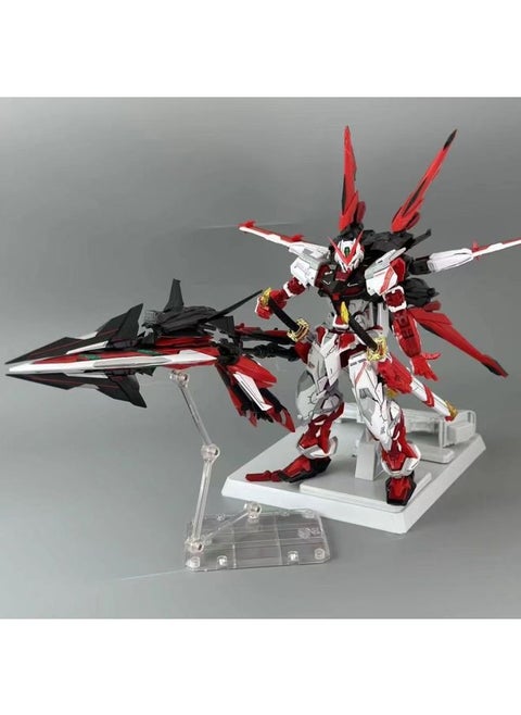 Gundam Assembled Model MG Attacks Free MB Red Heretic Phoenix Perfect Unicorn Mech Handmade Toy-Color:MG-[8812-A] Red Heresy + Double Swords + Tactical Giant Sword + Flight Backpack + Water Sticker + Platform-Specifications:Single Model + Four-piece Set Of Delivery Tools
