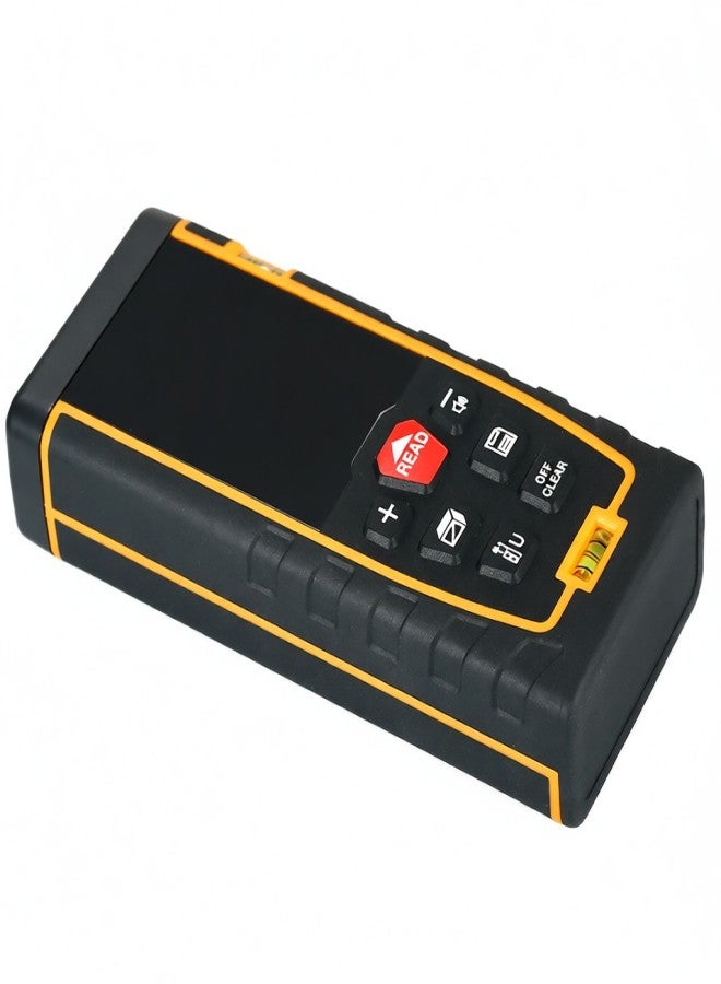 SNDWAY Handheld Digital Distance Meter Portable Mini Range Finder High-precision Rangefinder with 30 Groups Data Storage LCD Display Backlight 2 Bubble Levels Diastimeter Distance Area Volume - Image 4