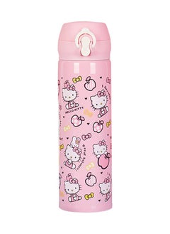 Brain Giggles Giggles Kitty Flask Insulated Thermos Stainless Steel Leakproof Cute Vacuum Flask For Kids 500 Ml  - Image 1