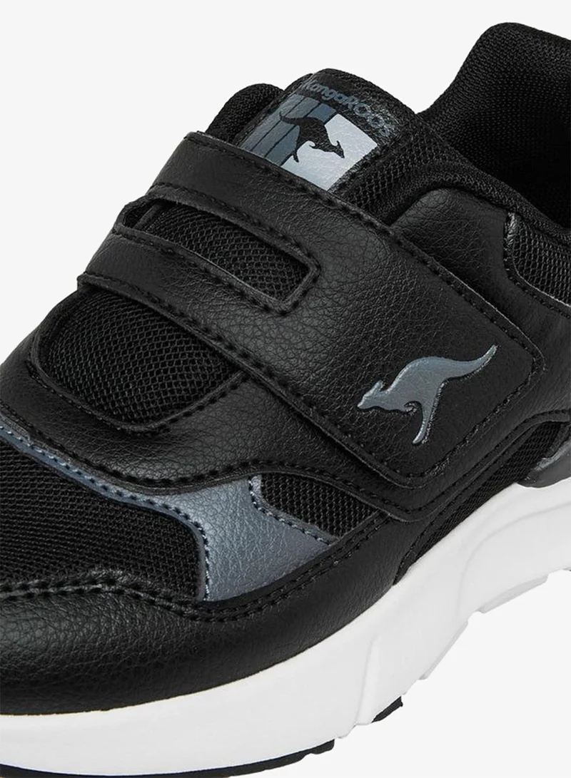kangaROOS Black Boys Hook and Loop Sports Shoes for Men | Best Price UAE