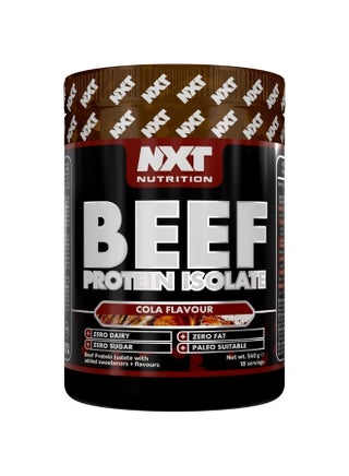 Nutrition Beef Protein Isolate - Cola Flavor - 540G - Dairy-Free & Sugar-Free High Protein Powder - Paleo Friendly Pure Beef Protein Fuel - view 2