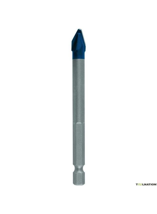 BOSCH Expert Hex-9 Hard Ceramic Drill Bit Silver and Blue 8 x 90mm JE2 608 900 592  - Image 1