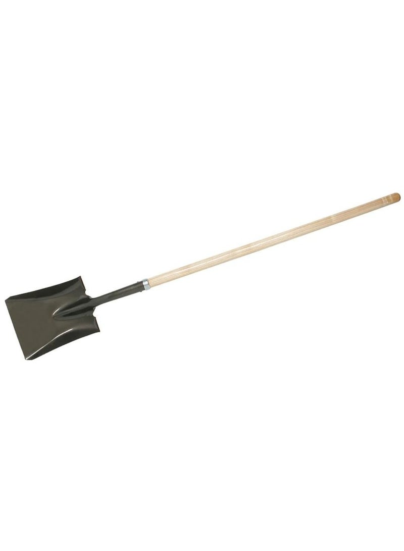 RACO Heavy Duty Wooden Handle Digging Shovel for Gardening, Camping, Off Road, Beach (SQUARE TYPE) - Image 1
