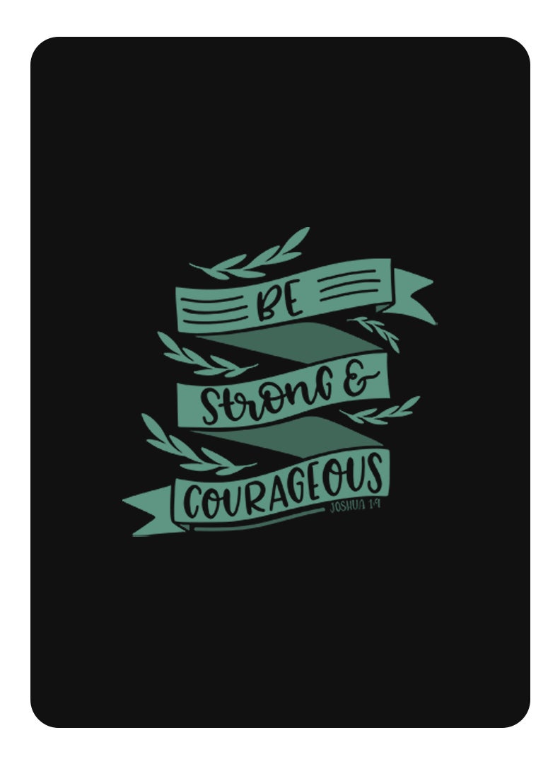 Theodor Protective Flip Case For Samsung Galaxy Tab S9 Ultra With Trifold Stand Auto Wake Sleep Shockproof Cover BE strong & Courageous copy - Image 1