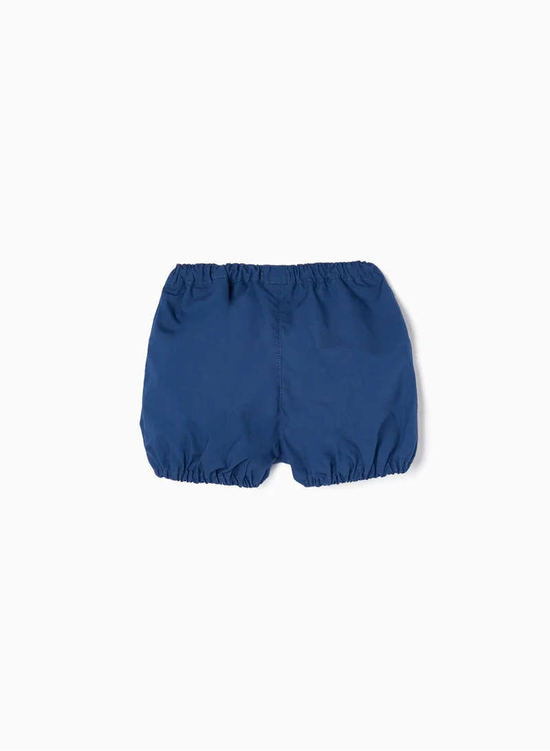 زيبي Zippy Cotton Shorts With Bow For Baby Girls