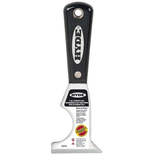 Hyde هايد 02970 أسود وفضي 5 في 1 أداة متعددة الاستخدامات - Image 4